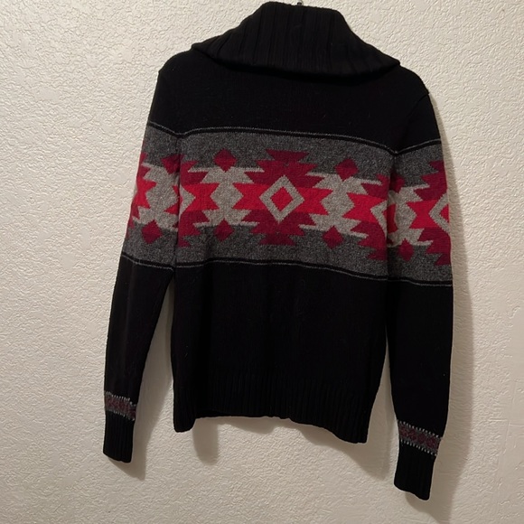 Polo Ralph Lauren Southwestern Indian Tribal Aztec Navajo Knit Sweater - Picture 2 of 4